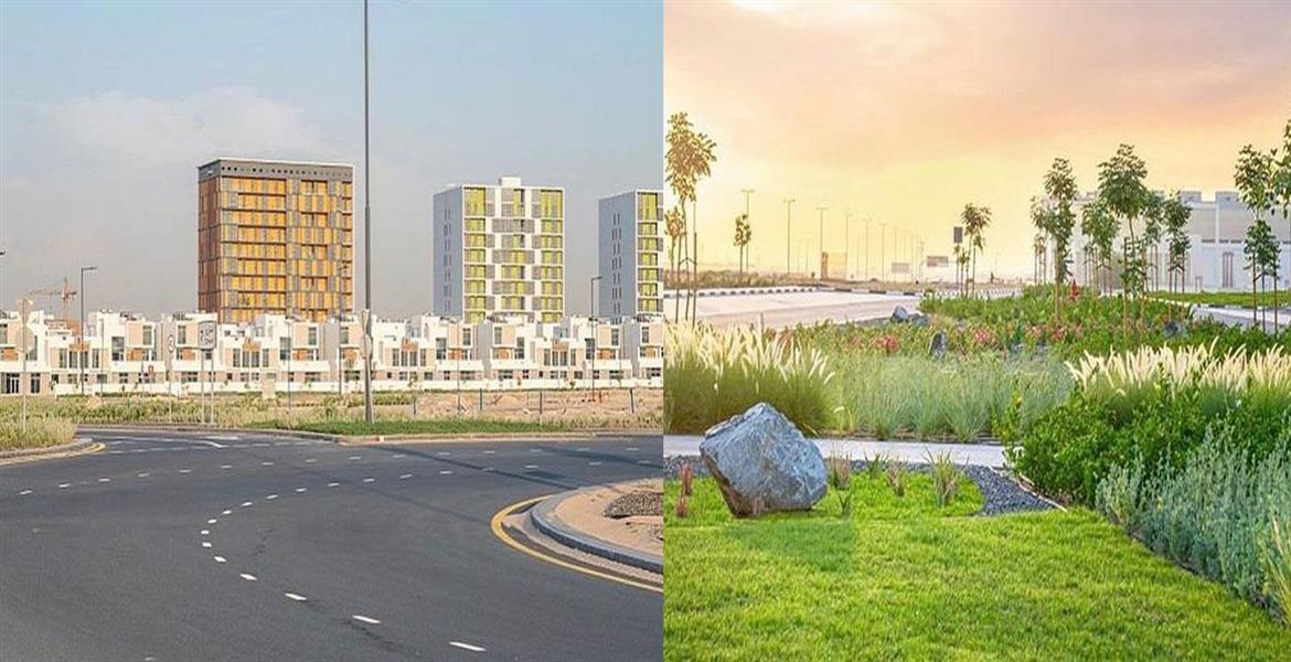 أراضي سكنية في دبي الجنوب على شارع الإمارات