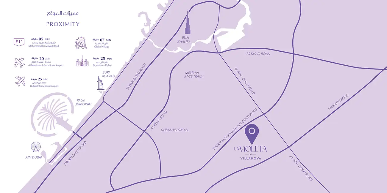 لا-فيوليتا-2-في-فيلانوفا خريطة الموقع 