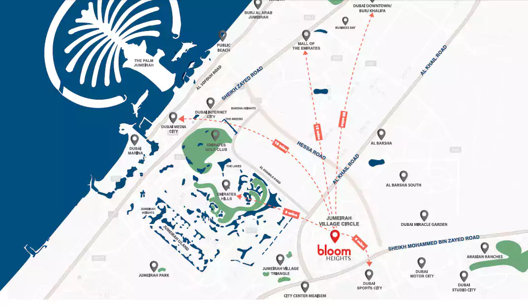 Бурдж халифа на карте. Район JVC В Дубае. Район JVC В Дубае на карте. JVC Дубай метро. Jumeirah Village circle Дубай.